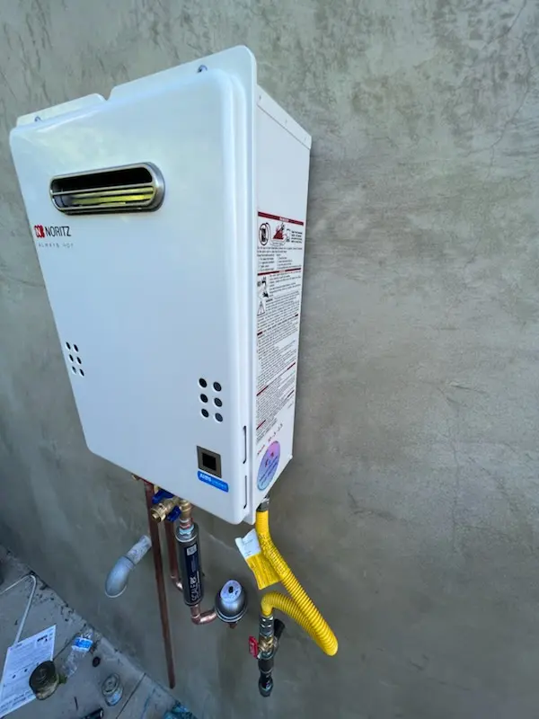 Tankless water heater installation for New Milford homes